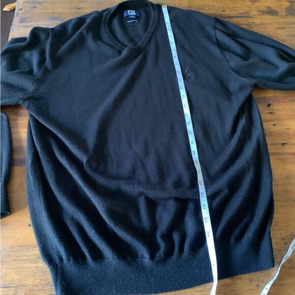 Cutter & Buck Atlanta Braves Insignia Merino Wool Blend Mens Sweater Sz XL - Picture 6 of 10